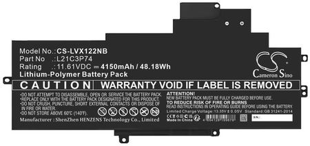 Cameron Sino Lenovo ThinkPad X1 Nano Gen 2 21E8001KEE/L21C3P74 4150mAh 48.18Wh Li-Polymer 11.61V (CSLVX122NB)