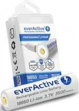 Zdjęcie Akumulator everActive 18650 3,7V Li-ion 3500mAh micro USB z zabezpieczeniem BOX (FWEV1865035MBOX) - Toruń