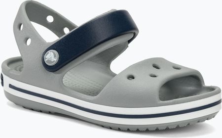 Sandały dziecięce Crocs Crockband Kids Sandal light grey/navy | WYSYŁKA W 24H | 30 DNI NA ZWROT