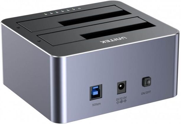 Stacja klonująca dyski Unitek 2 x SATA 2,5/3,5 USB 5Gbps (Y