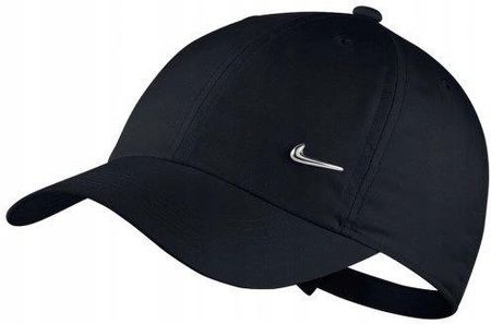 Czapka bejsbolówka NIKE Metal NK H86 Młodzieżowa CZARNA Sportowa