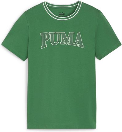 Koszulka chłopięca Puma SQUAD zielona 67925986