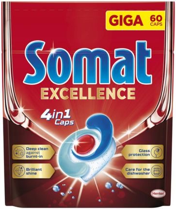 Somat Excellence 4In1 Kapsułki Do Zmywarki 60Szt.