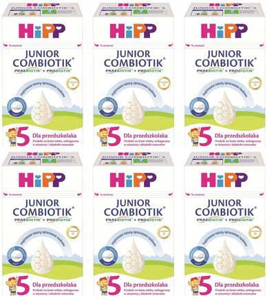 Hipp 5 Combiotik Zestaw 6X550G