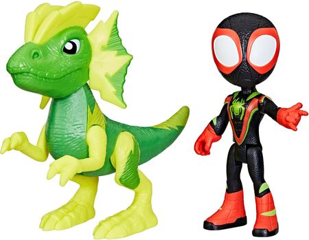 Hasbro Spidey i super-kumple - Figurki Miles Morales i Marvel's Electrosaurus 2pack G0121