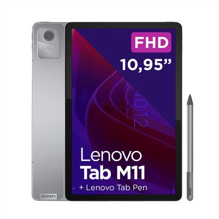 Lenovo Tab M11 11" 8/128GB Szary (ZADB0333CZ)