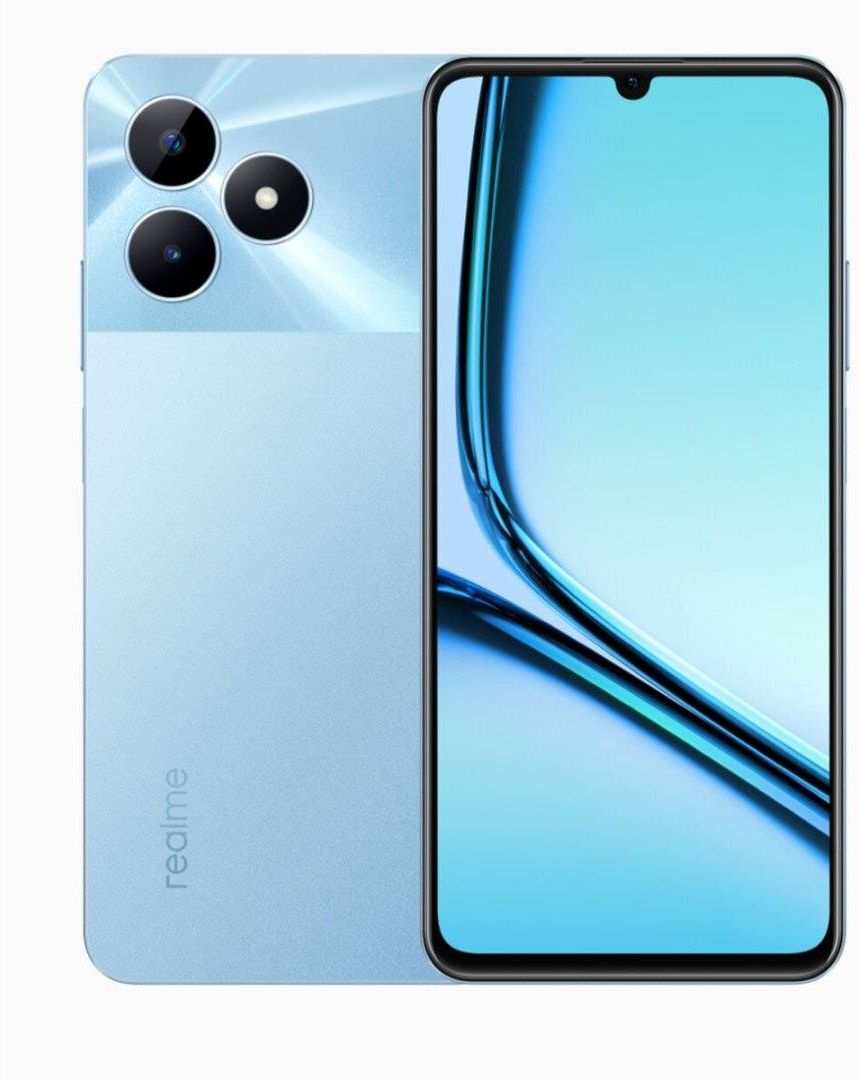 スマートフォン本体 realme Note 50 4GB RAM 128GB ROM Realme Note 50 3 GB/64 GB Czarny (Midnight Black) Dual SIM