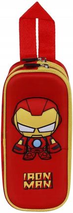 Karactermania Dwukomorowy Piórnik 3D Iron Man Bobblehead