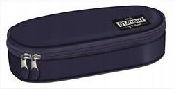 St. Majewski Piórnik Saszetka Usztywniona Navy Blue Vintage