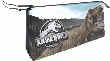 Cyp Piórnik Saszetka 3 Komory Jurassic World Dinozaur T-Rex