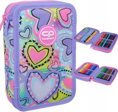 Zdjęcie Coolpack Jumper 2 Piórnik Podwójny Z Wyposażeniem Sew Heart - Bisztynek