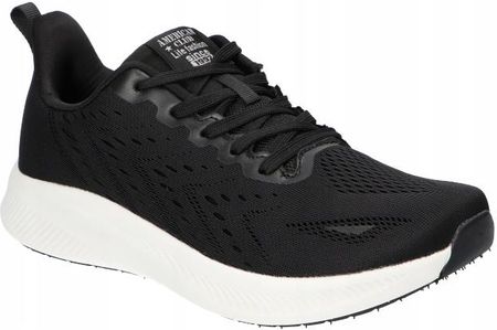 American Club WT203 Lekkie, Przewiewne, Adidasy, Buty Sportowe Męskie Bk 46