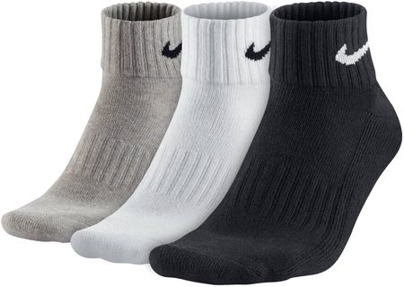 Skarpety NIKE męskie 3-pak Krótkie CUSHION QUARTER 3 kolory