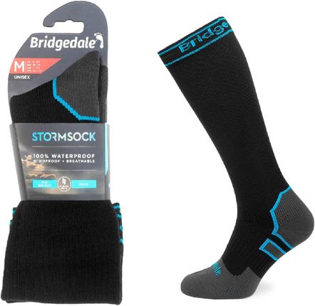 Skarpety Skarpetki Bridgedale Storm Sock Mw Knee blk/blu S