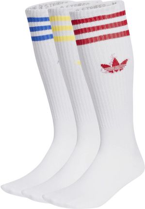 Skarpety unisex adidas HIGH CREW 3-PACK białe IX7504