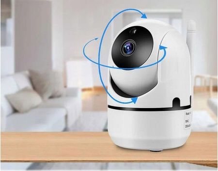 Rozz Kamera Ip Wifi Niania Elektroniczna Obrotowa Hd Audio Domowa Wewnętrzna - zdjęcie 3