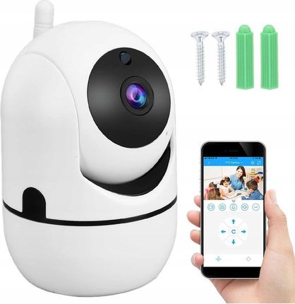 Rozz Kamera Ip Wifi Niania Elektroniczna Obrotowa Hd Audio Domowa Wewnętrzna - zdjęcie 4