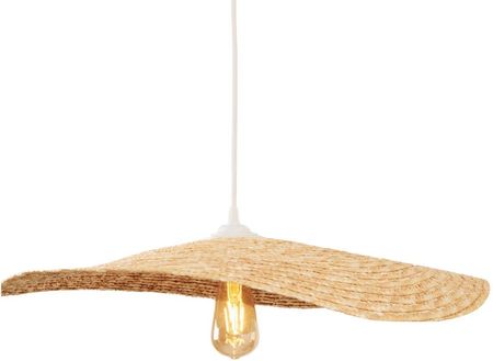 Lampa wisząca NAP kapelusz boho P0581, słomiana