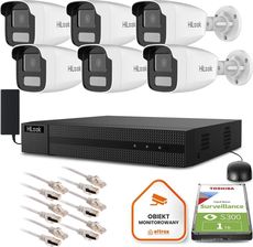 Zdjęcie Hilook Zestaw Monitoringu By Hikvision 6 Kamer Ip Ipcam-B2-50Dl 1Tb Dysk (Z39343B6) - Oświęcim