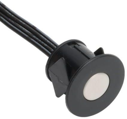 Led Studio Włącznik Dotykowy Led Dc12V/24V 3A Ze Ściemniaczem Wl005 Wpuszczany Czarny