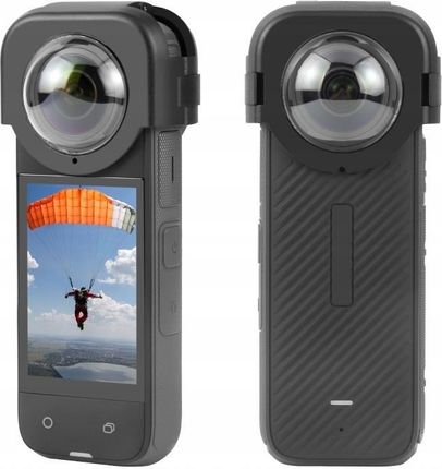 Osłona Ochrona Obiektyw na Obiektywy Szkło Optyczne do Insta360 X4 / X 4 / PU975 - zdjęcie 4
