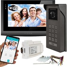 Wideodomofon 2IP 2 żyłowy Vidos M200B-X + S200  Android Podczerwień MicroSD System 2-żyłowy, Furtka/brama, Monitor WiFi, Szyfrator, QR, Aplikacja