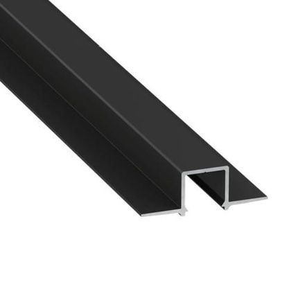 Led Studio Profil Led Pp-Gu Podtynkowy Aluminiowy Czarny 300cm