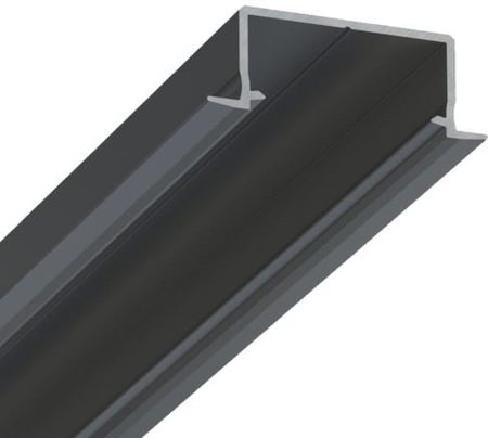 Led Studio Profil Led Pw-Gm Wpuszczany Aluminiowy Czarny 100cm