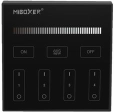 Zdjęcie Miboxer Panel Dotykowy B1 Dimm Programowalny Do 4-Stref Radiowy 2.4Ghz Czarny - Oborniki Śląskie