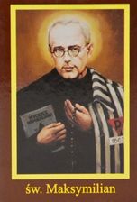 Ikona Twojego Patrona - św. Maksymilian Kolbe