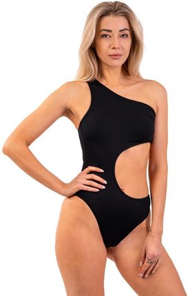 Strój kąpielowy Nebbia  One Shoulder Asymmetrical Monokini 459 Black S