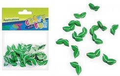 Zdjęcie Produkt z Outletu: DREWNIANE LISTKI APLIKACJE DEKORACYJNE 25SZT. Książki , zabawki - Krzywiń