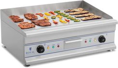 Zdjęcie Produkt z Outletu: Płyta grillowa - 75 cm - gładka - 2 x 3200 W - Royal Catering - RCG 75 - Nowe Miasteczko