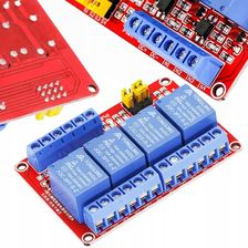 ROSFIX 4-KANAŁOWY MODUŁ PRZEKAŹNIKA 5V H/L 10A ARDUINO RASPBERRY PI JAKOŚĆ