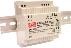 Alimentation Sur Rail Mean Well DR-60-12 - 12V 4,5A, Neuve (pour Projets électroniques)