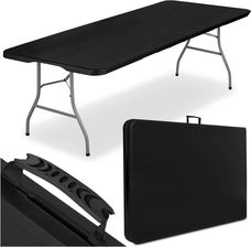 Zdjęcie Stół Cateringowy Impro Składany W Walizkę 240cm Czarny - Małomice