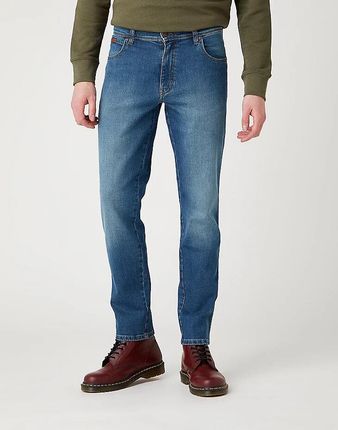 MĘSKIE SPODNIE JEANSOWE WRANGLER TEXAS SLIM IN CLOVER W12SX5365