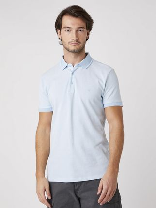 WRANGLER SS REFINED POLO CERULEAN BLUE W7AFKHXVT