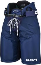 Zdjęcie Spodnie hokejowe CCM Jetspeed FTWomen Velcro Navy Senior M - Zawidów