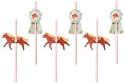 Zdjęcie Partydeco Słomki Konie 19.5Cm 6szt. - Pniewy