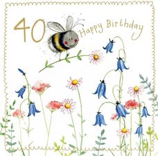 Zdjęcie Alex Clark Karnet Urodziny 40 S544 Pszczółka - Poznań