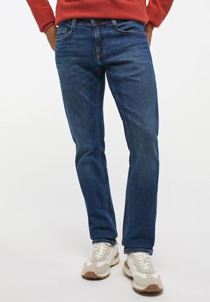 MUSTANG Oregon Tapered Męskie Spodnie Jeansowe Denim Blue 1013206 5000 883