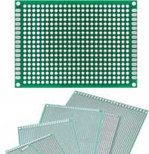 ROSFIX DWUSTRONNA UNIWERSALNA PŁYTKA PROTOTYPOWA DRUKOWANA 50X70 MM ZIELONA