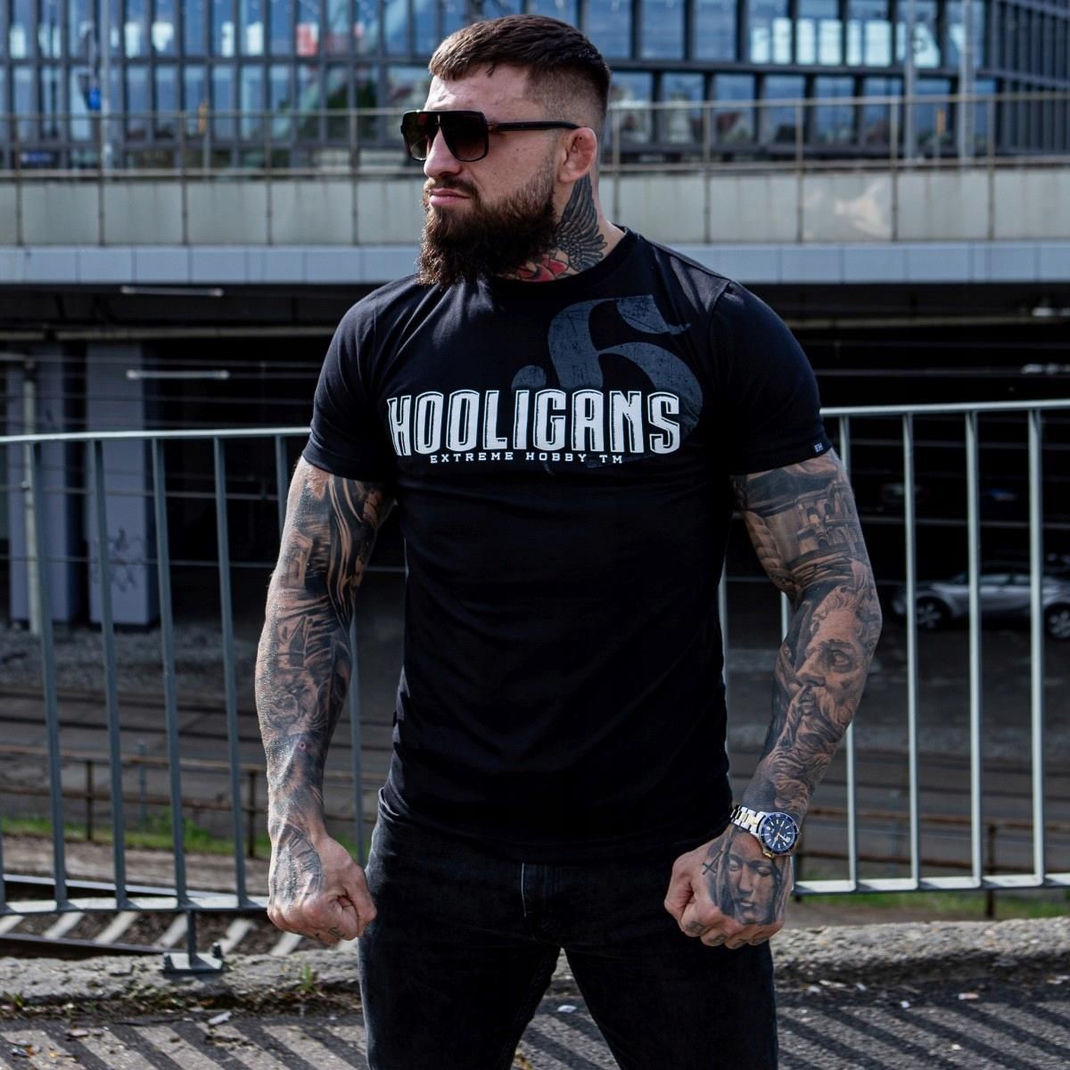 T-shirt Against Modern Football J315 - Style Ultras, Terrace Life, Hooligans - Neuf Avec étiquettes, Coton Graphique