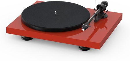 Pro-Ject Debut Carbon Evo (Czerwony piano) + Phono Box MM