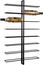 Zdjęcie Present Time Wieszak Na Wino Dual Na 16 Butelek 81x10x32,5cm (PT4091BK) - Wołów