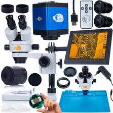Rosfix Zestaw mikroskopowy Mercury Pro MSMP-T-PS1 +kamera Draco Blue PRO KMDBP-HDMI-VGA