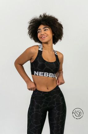 Legginsy damskie Nebbia  Nature Inspired Womens High waist leggings 546 black L