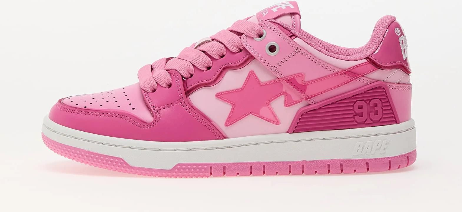 Trampki A BATHING APE Bape Sk8 Sta 51 L Pink EUR 36.5 - Ceny