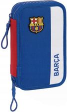 Zdjęcie Safta Piórnik Podwójny F.C. Barcelona Niebieski Kasztanowy 12.5X19.5X4Cm - Sulechów
